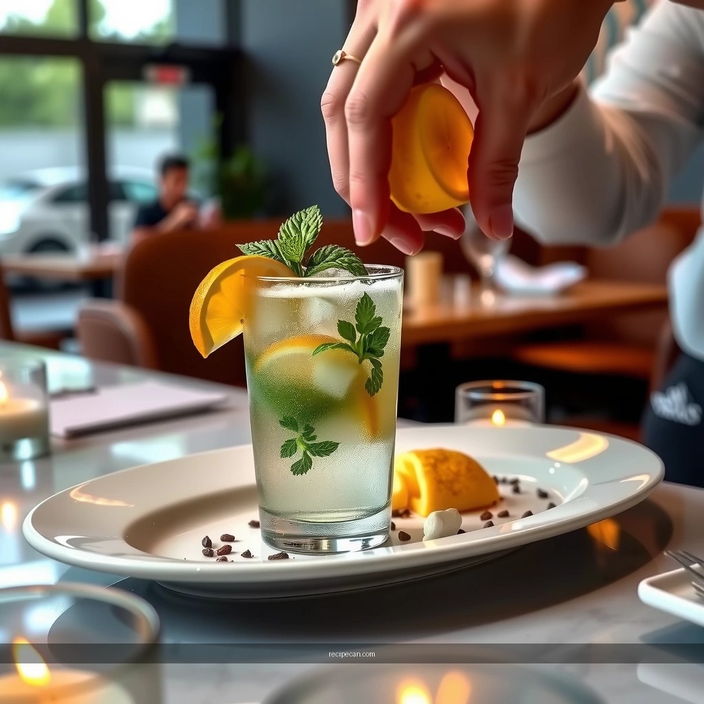 Soda Water - mojito recipe virgin