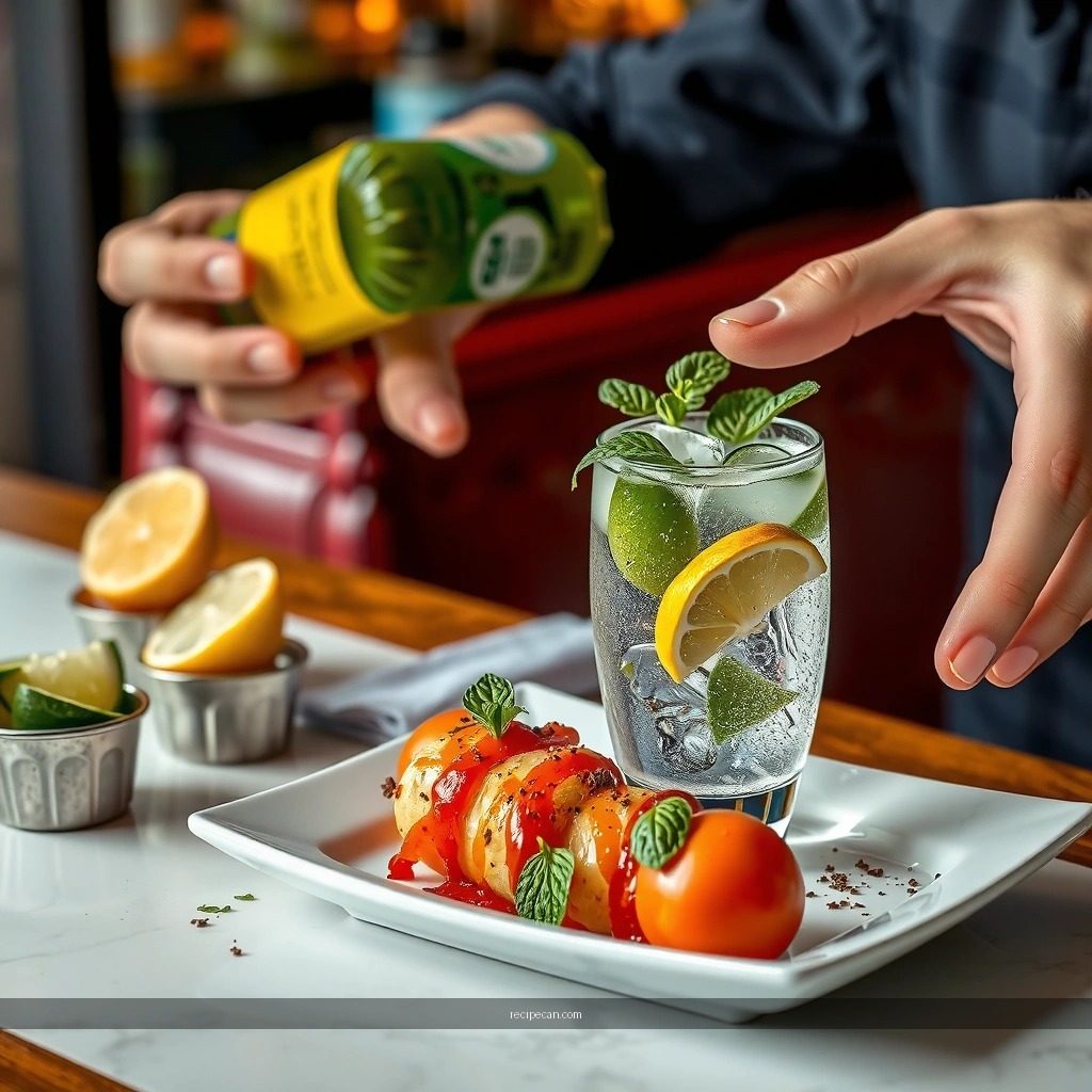 Soda Water - recipe for making mojitos