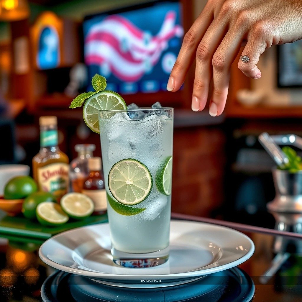 Soda Water - lime mojito recipe