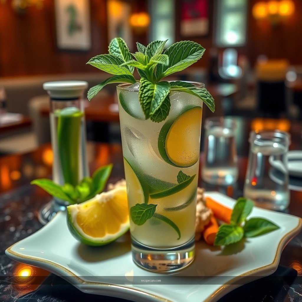 Soda Water - perfect mojito recipe
