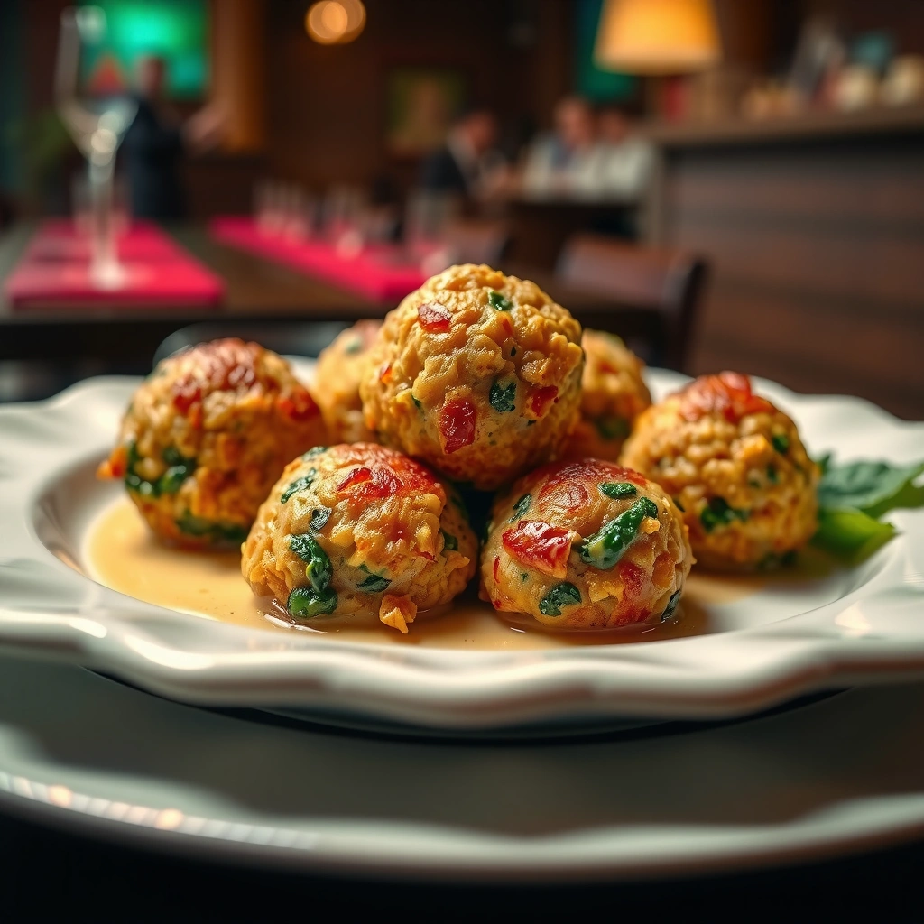 Spinach - recipe for spinach balls