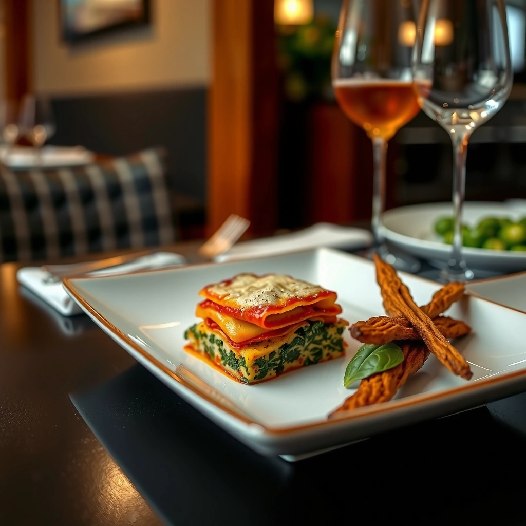 Spinach Lasagna - spinach lasagna recipe