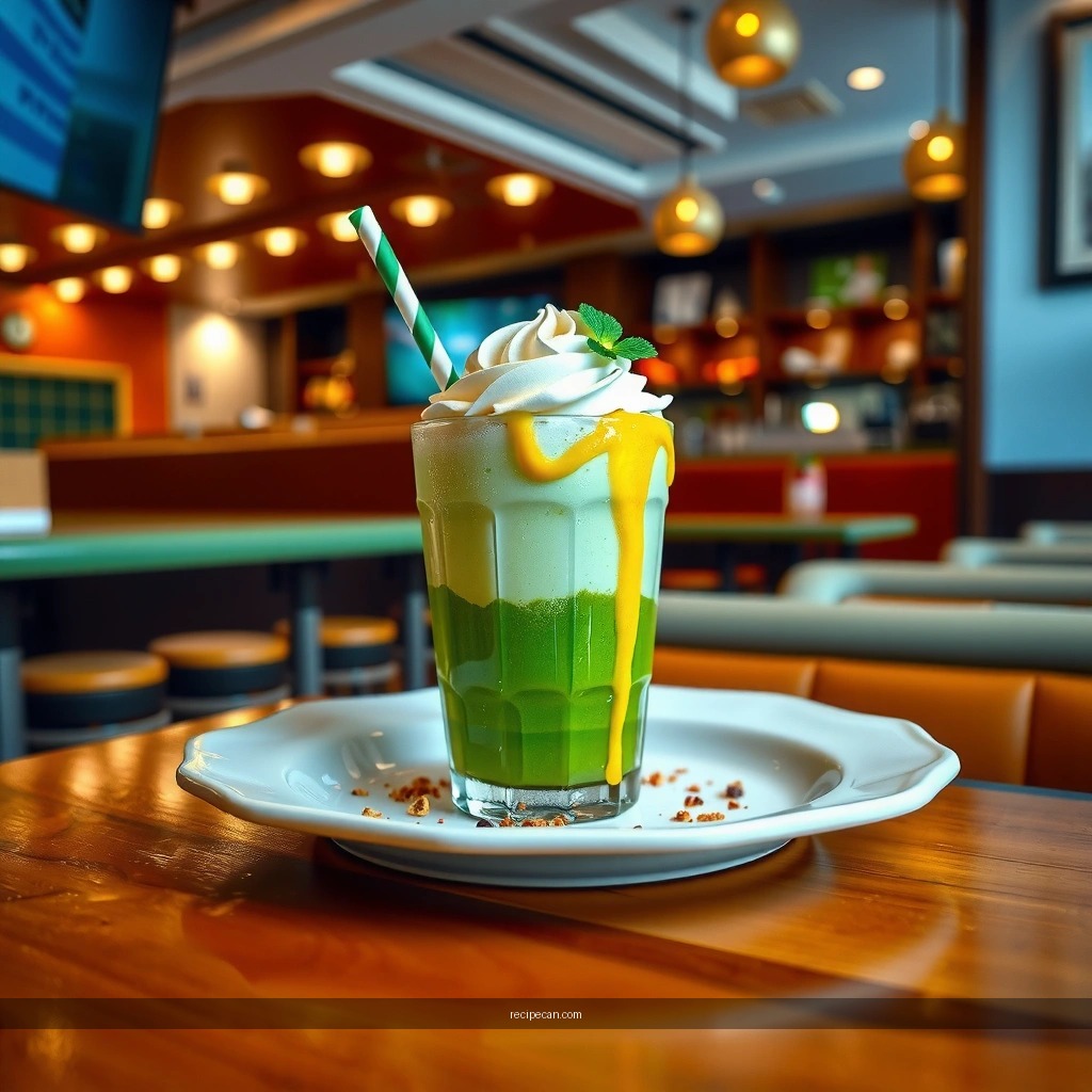 St. Patrick's Day Milkshake - st. ptricks day milkshake recipe