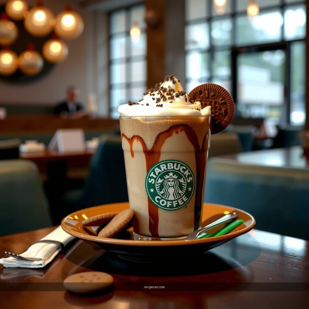 Starbucks - mocha cookie crumble frappuccino starbucks recipe