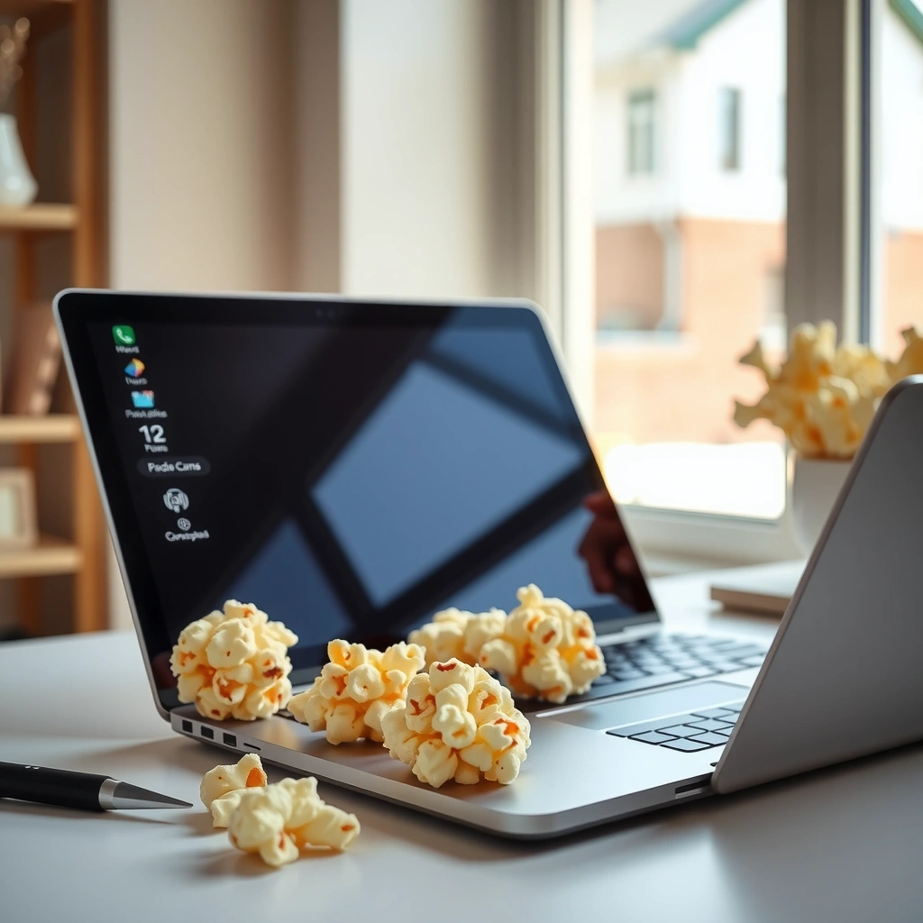Stickiness and Shape - easy popcorn ball recipe