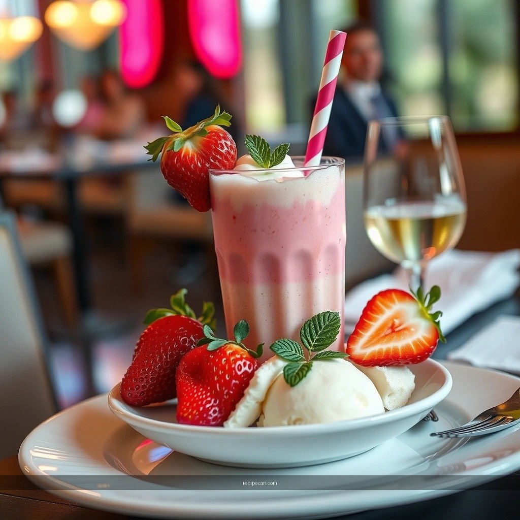 Strawberry Base - strawberry milkshake recipe without ice cream