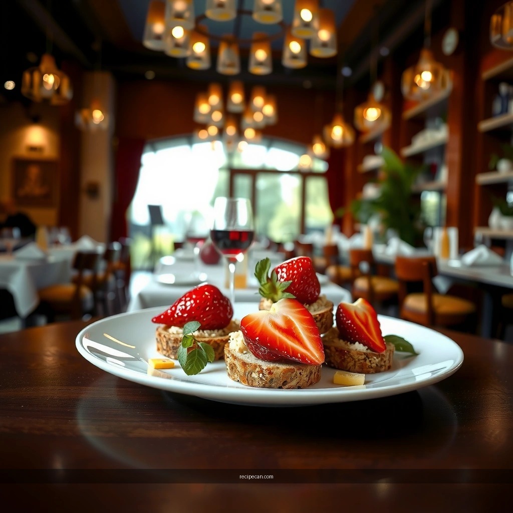 Strawberry Bruschetta - strawberry bruschetta recipe