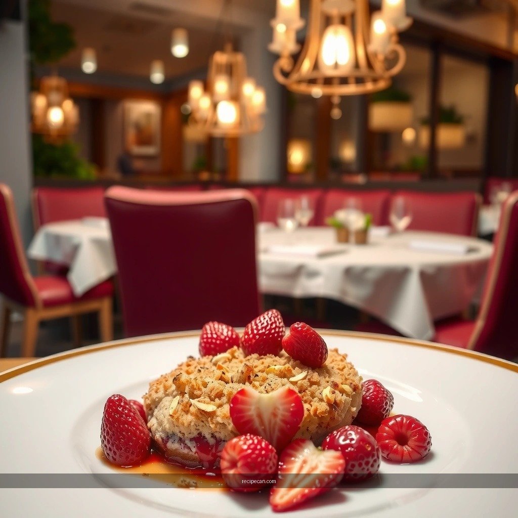 Strawberry Crumble - recipe strawberry crumble