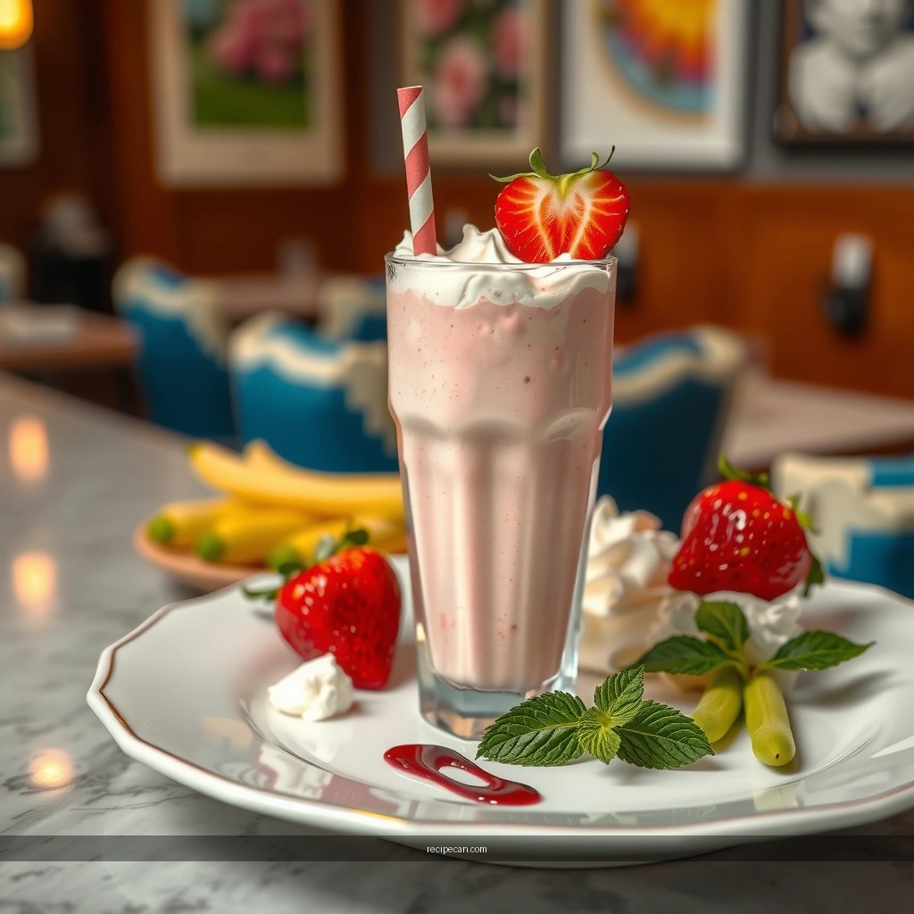 Strawberry Flavor - best strawberry milkshake recipe