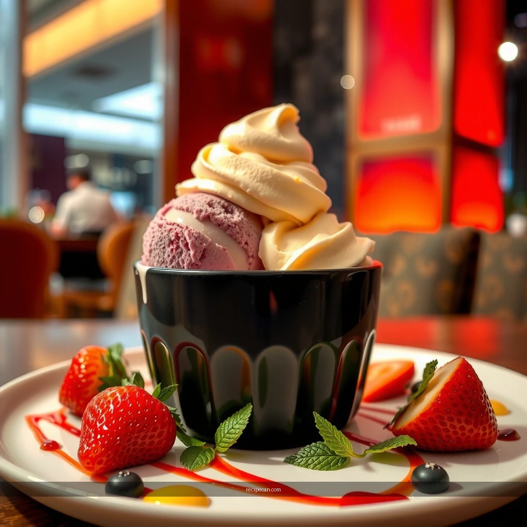 Strawberry Ice Cream - recipes for oster ice cream maker