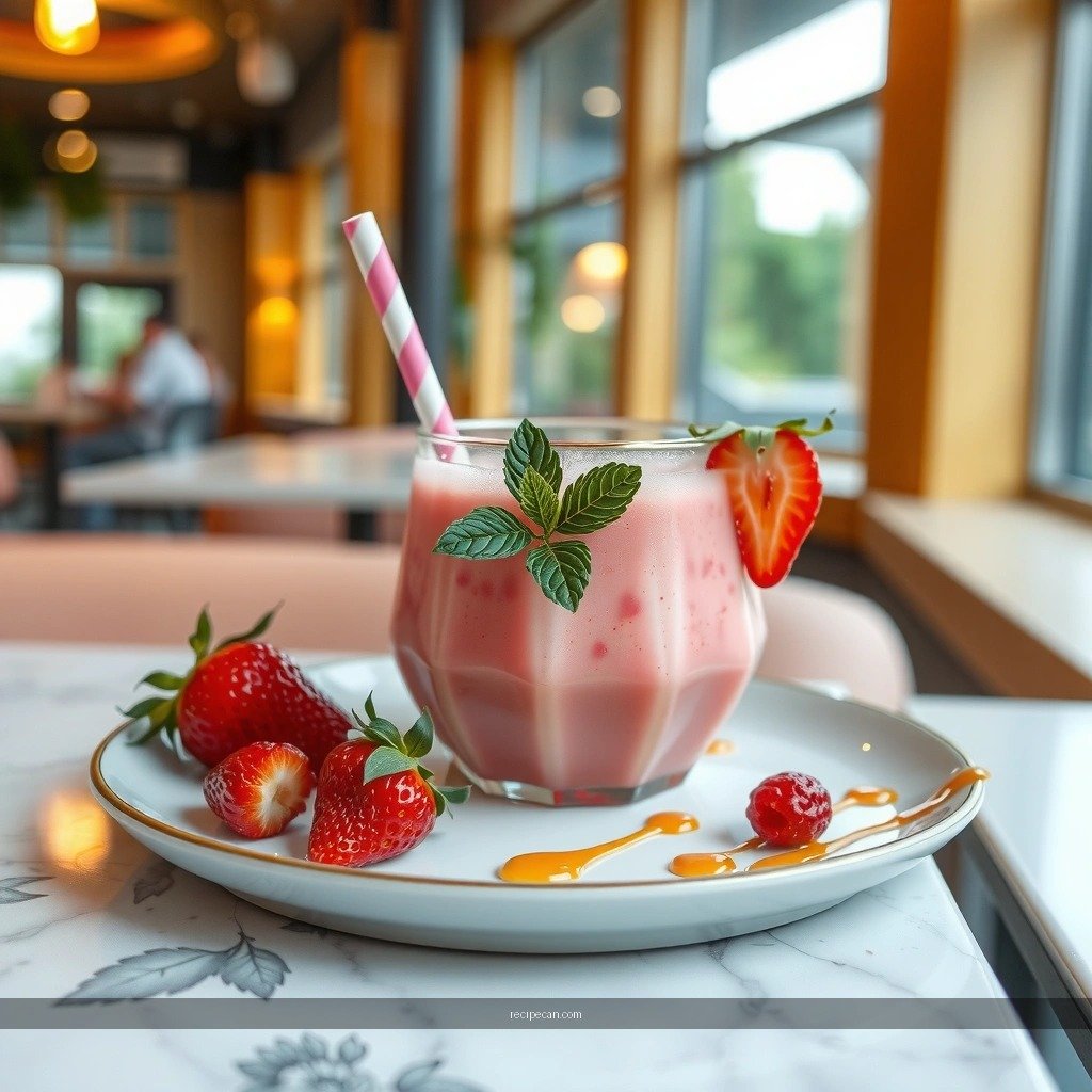 Strawberry Milk Tea - strawberry milk tea recipe