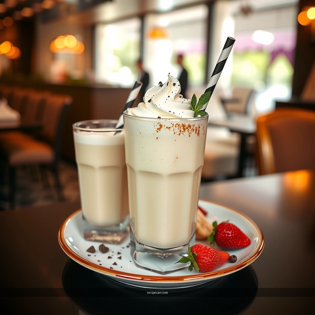 Strawberry Milkshake - best milkshake recipes