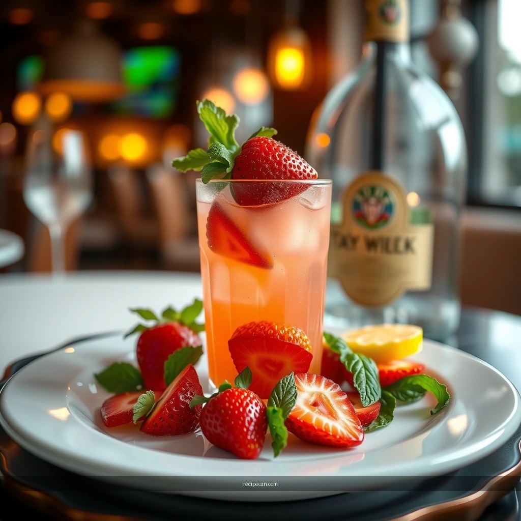 Strawberry Mojito - strawberry mojito recipe