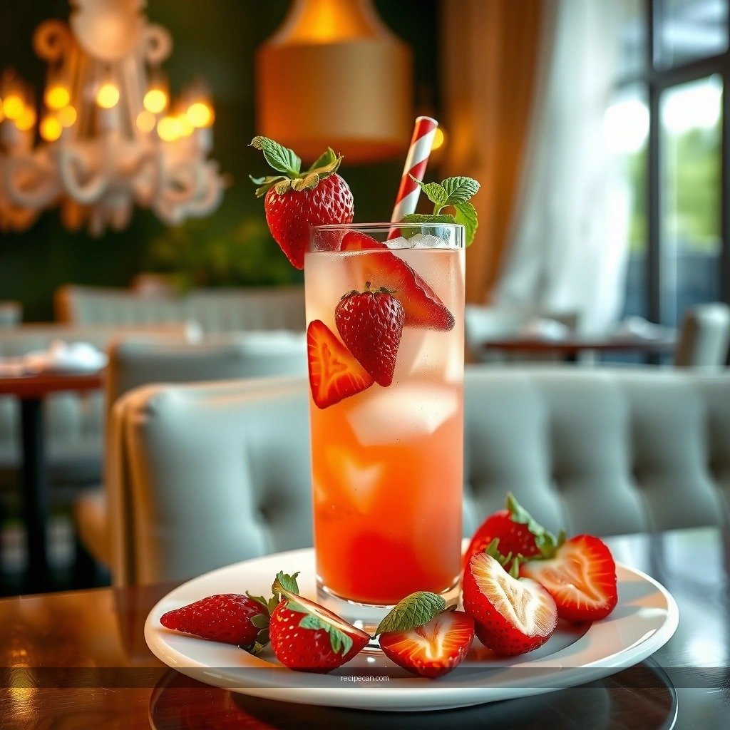 Strawberry Mojito - strawberry mojito recipe easy