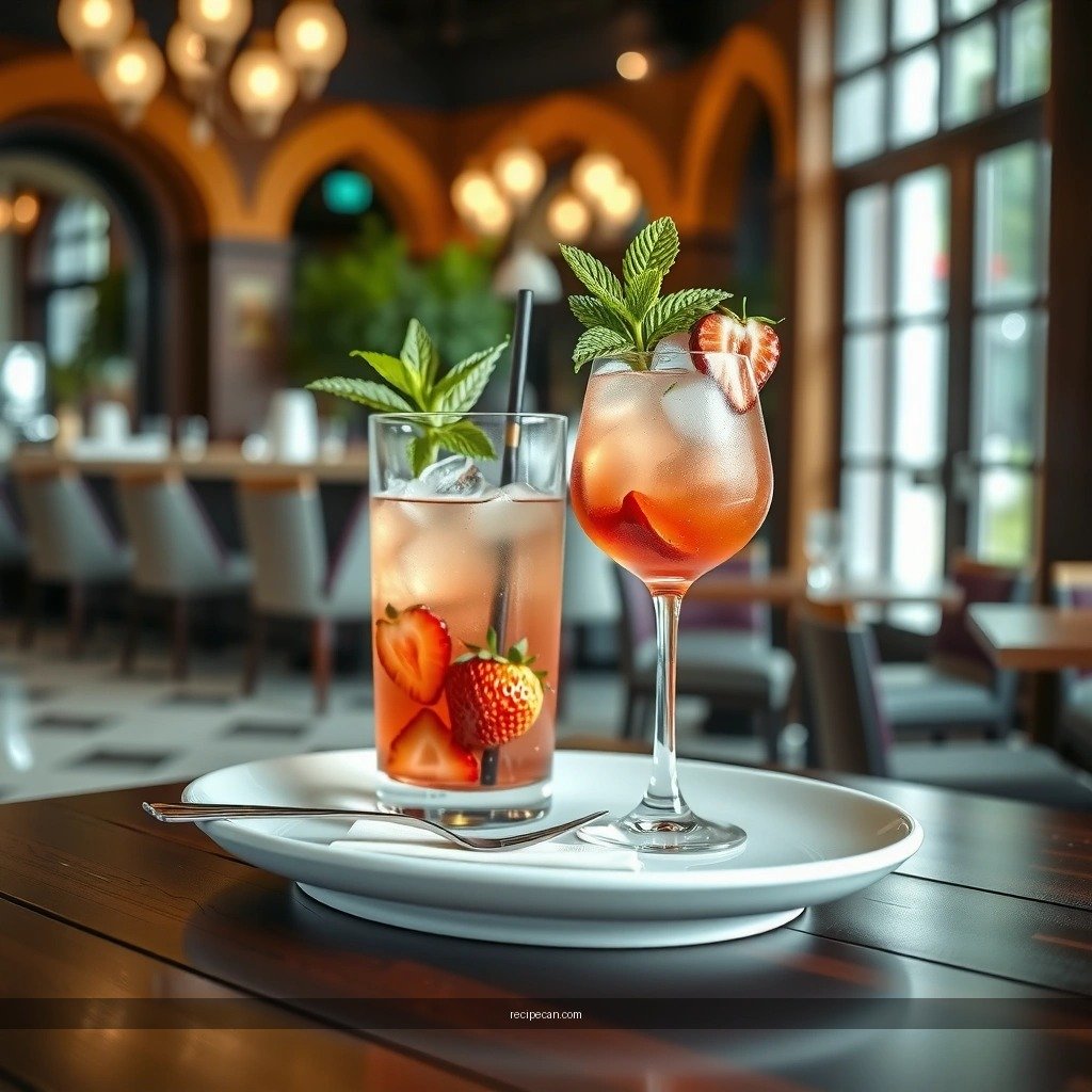 Strawberry Mojito Mocktail - strawberry mojito mocktail recipe
