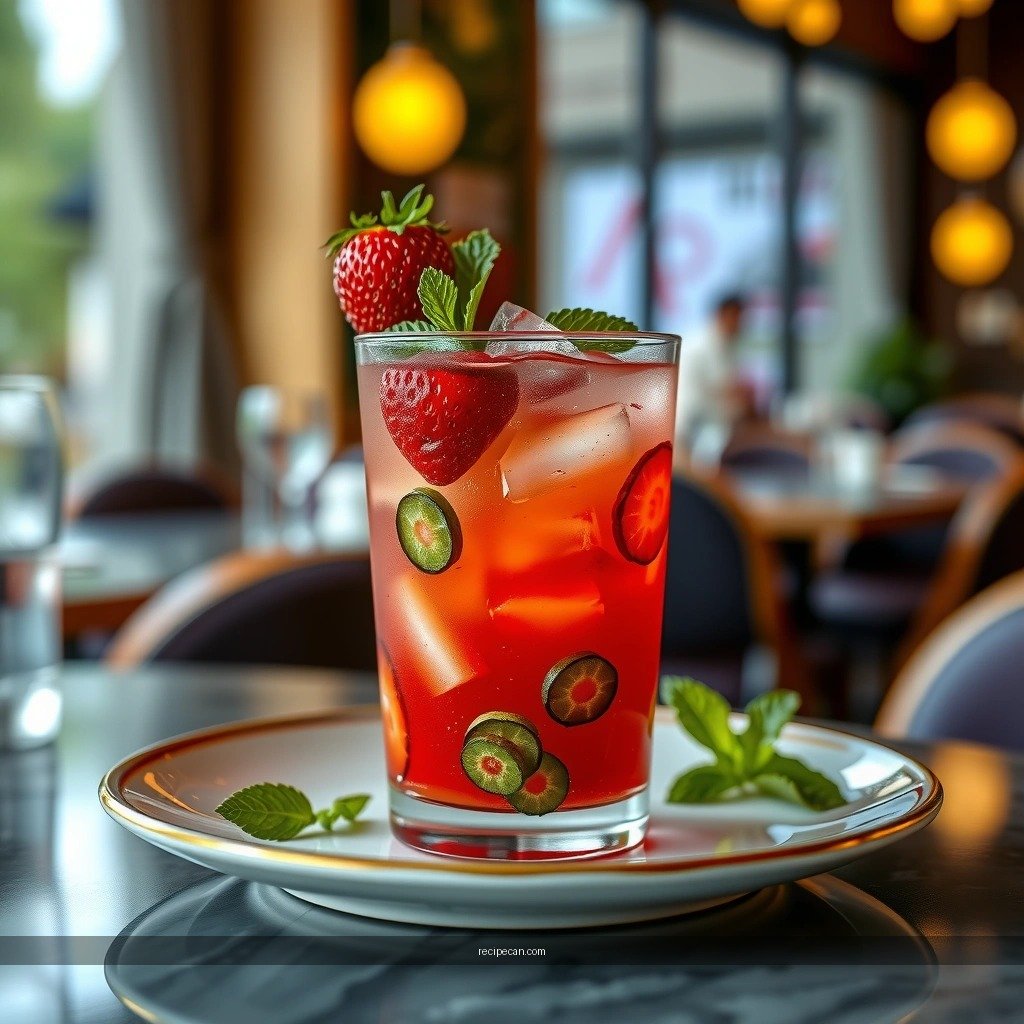 Strawberry Mojito Mocktail - strawberry mojito mocktail recipe