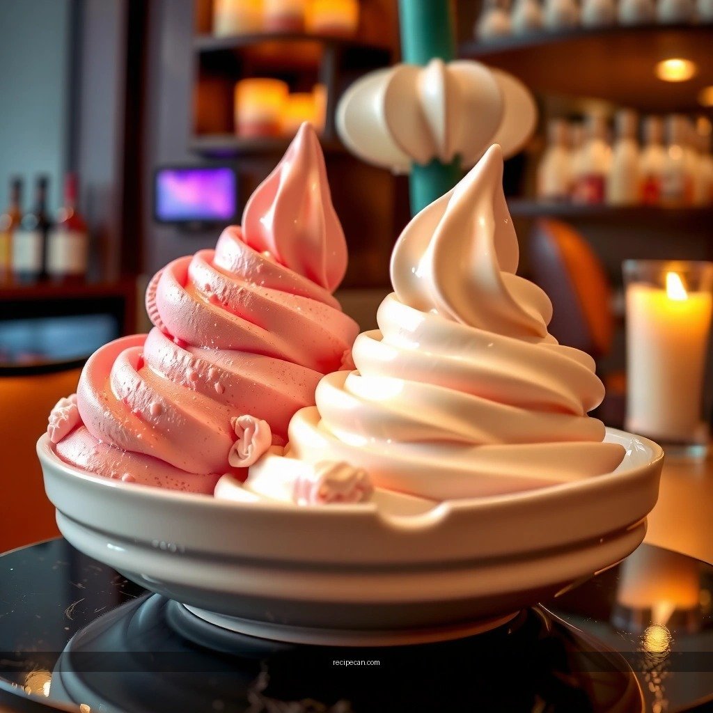 Strawberry Soft Serve - recipes for cuisinart soft serve ice cream maker