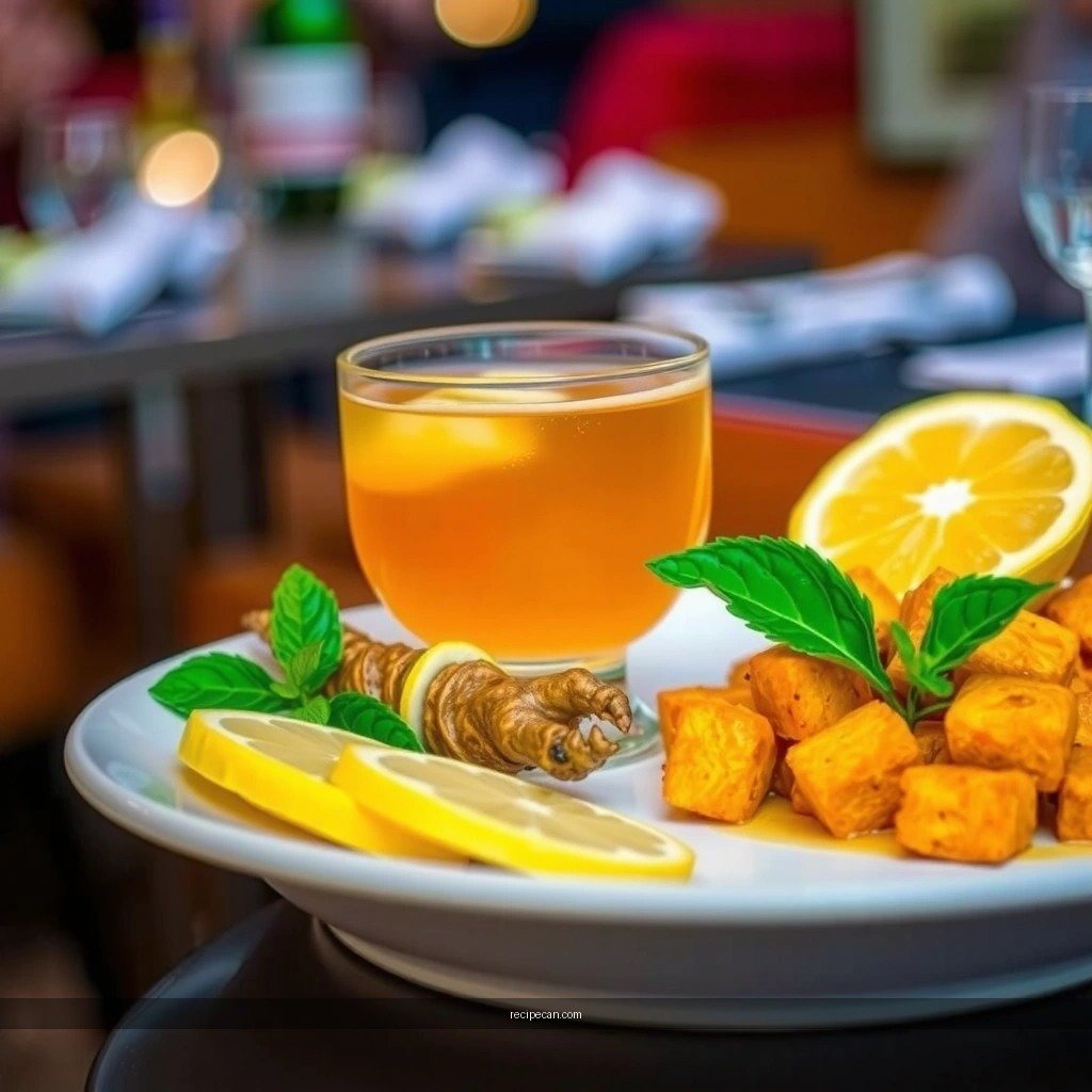 Strength and Sweetness - ginger lemon tea recipe