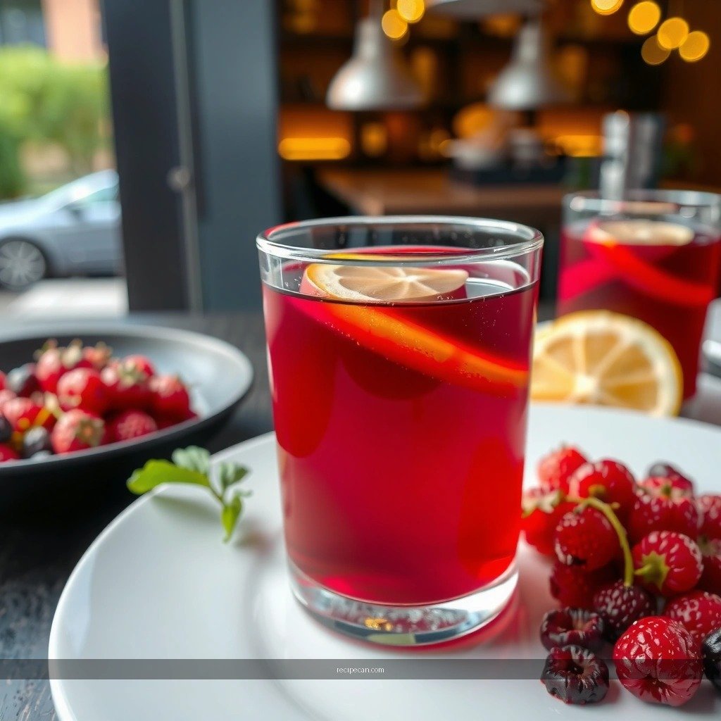 Strength and Taste - elderberry tea recipe