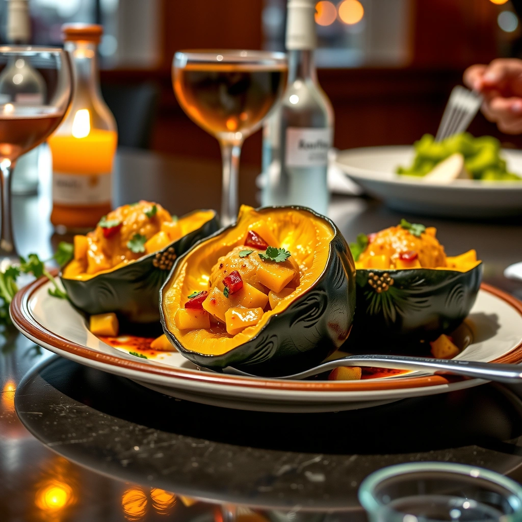 Stuffing Ideas - 8 ball squash recipe