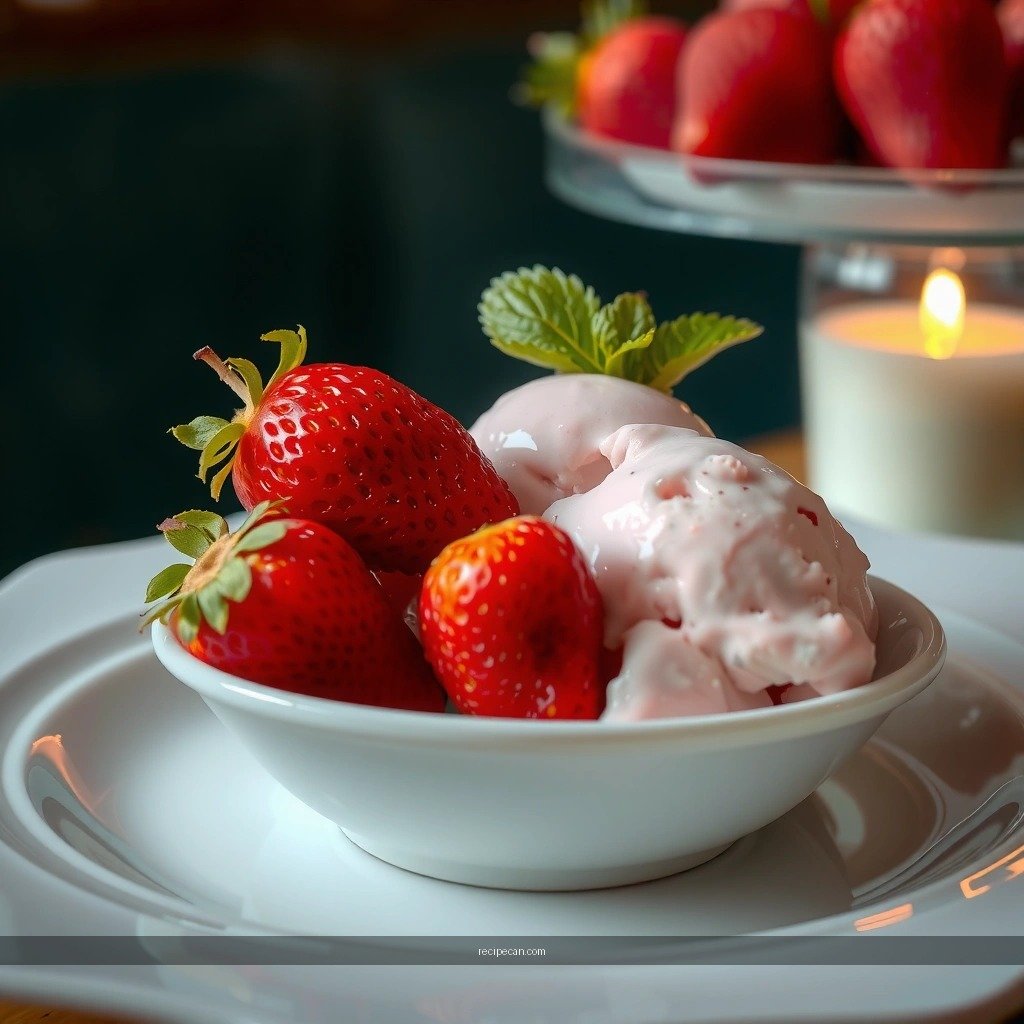 Sweeten Naturally - healthy strawberry ice cream recipe