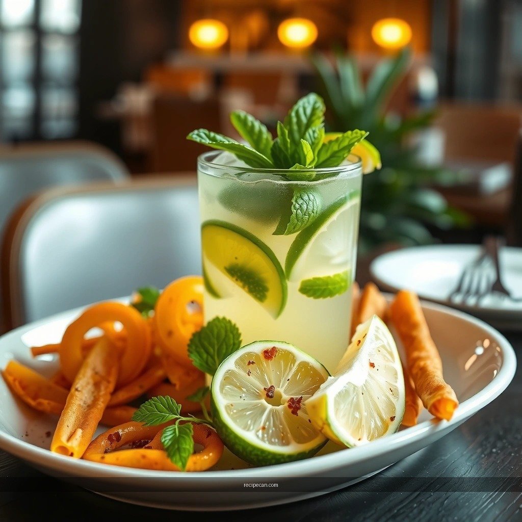 Sweetener and Flavor Swaps - low calorie mojito recipe