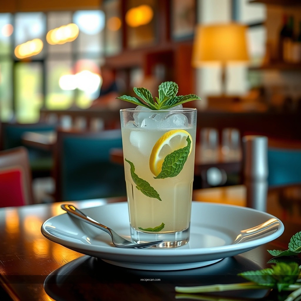 Sweetness and Balance - mint mojito recipe
