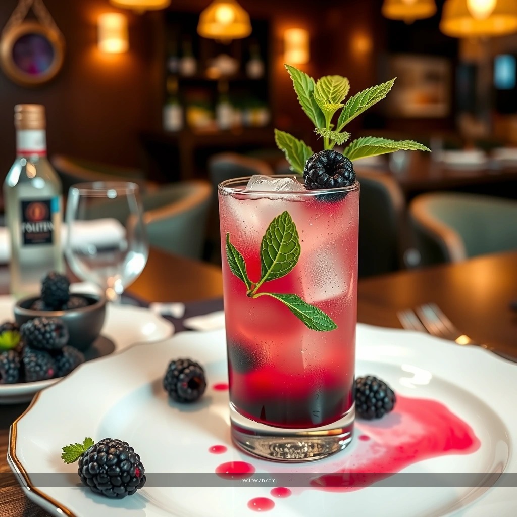 Sweetness and Flavor - blackberry mojito recipe