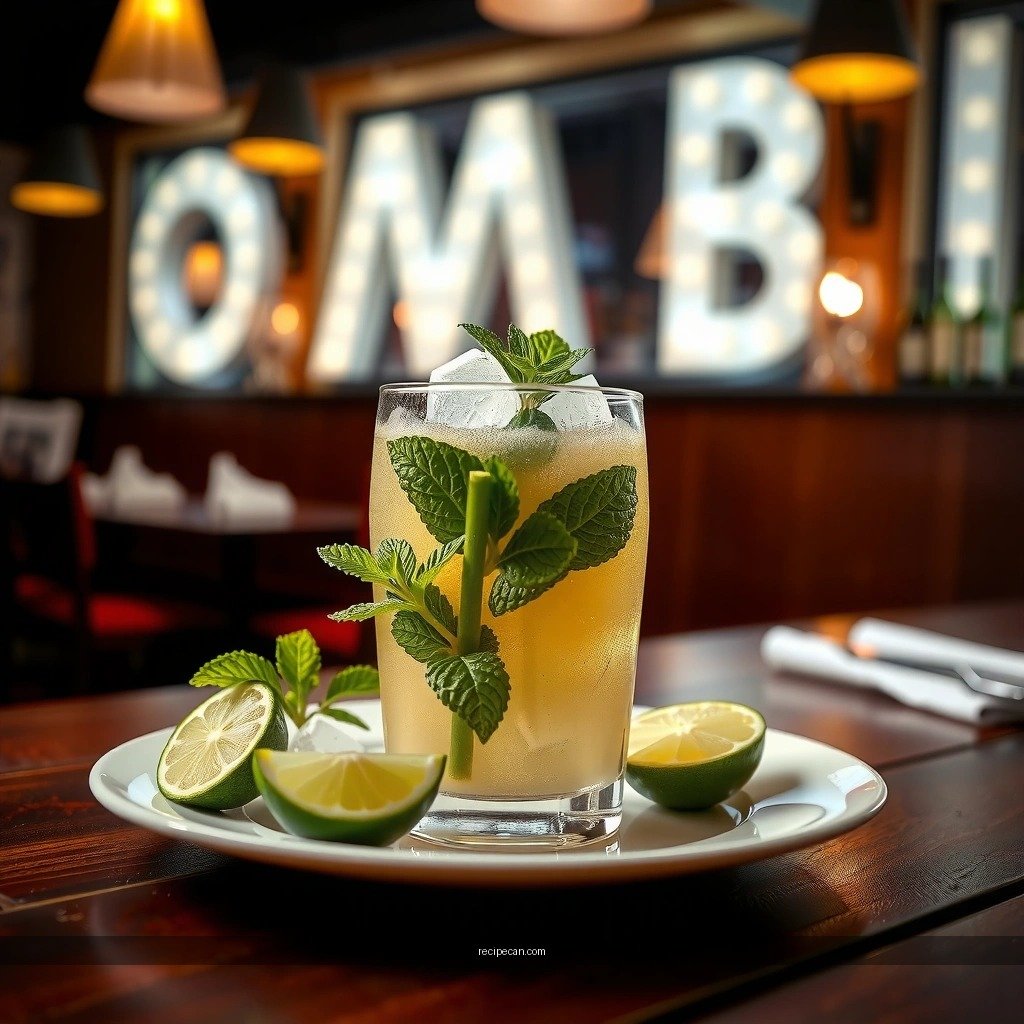 Sweetness and Lime Balance - cuban mojito recipe rum sugar lime mint soda
