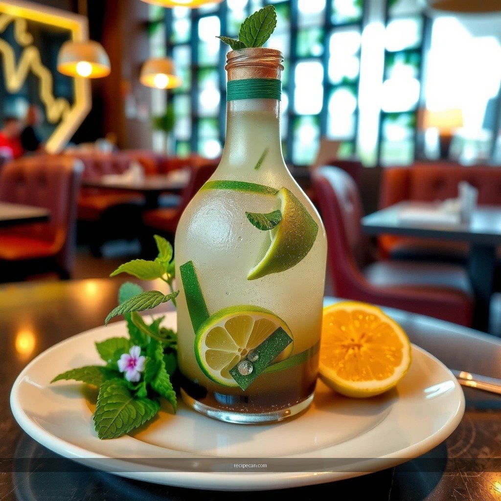 Sweetness and Mint Flavor - mojito syrup recipe
