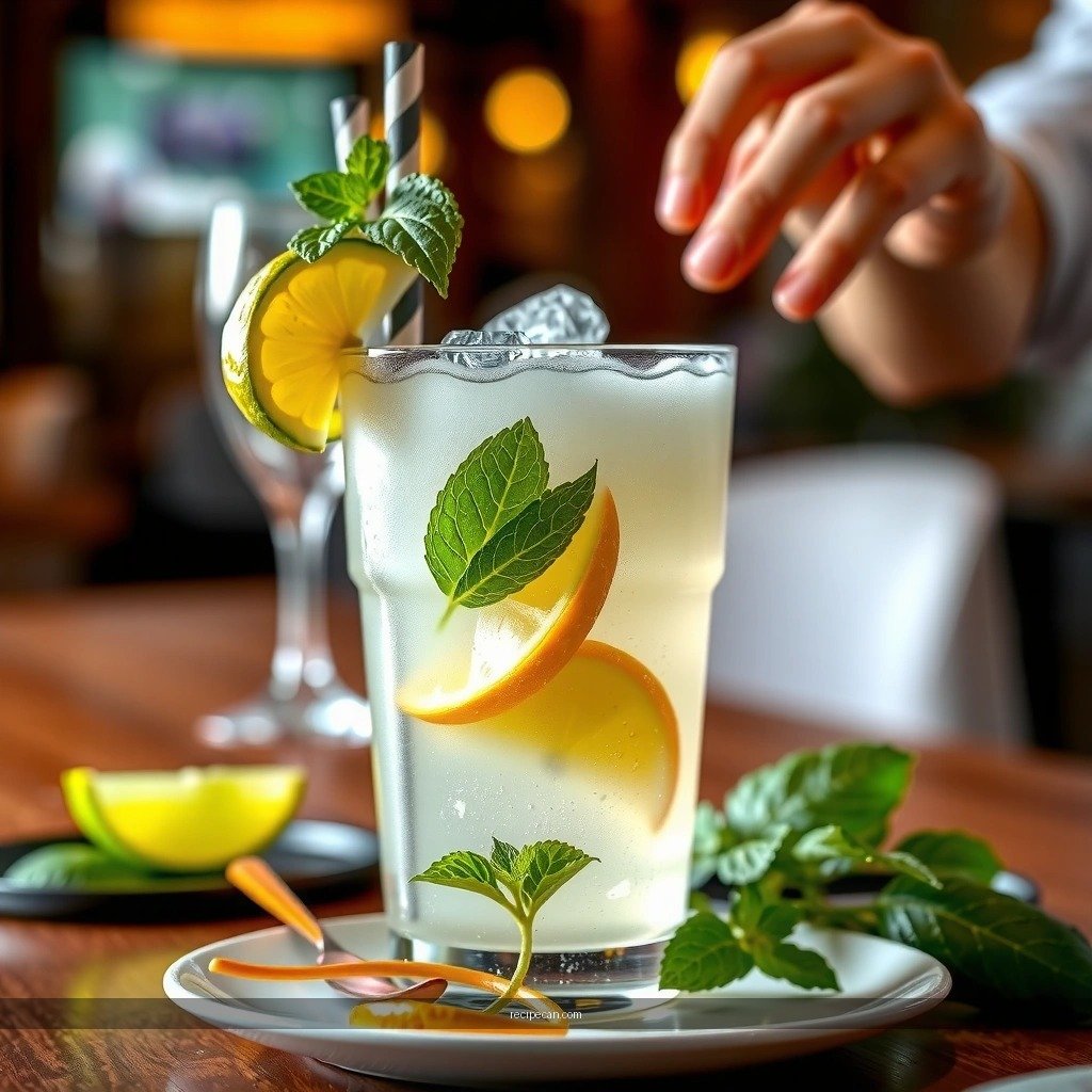 Sweetness and Strength Adjustments - mojito punch recipe