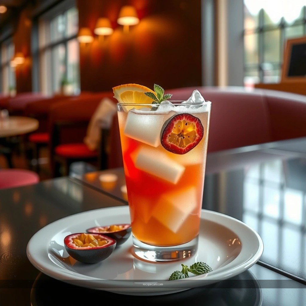 Sweetness and Tartness - passionfruit mojito recipe