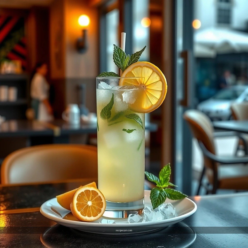 Sweetness and Tartness - lemon mojito recipe