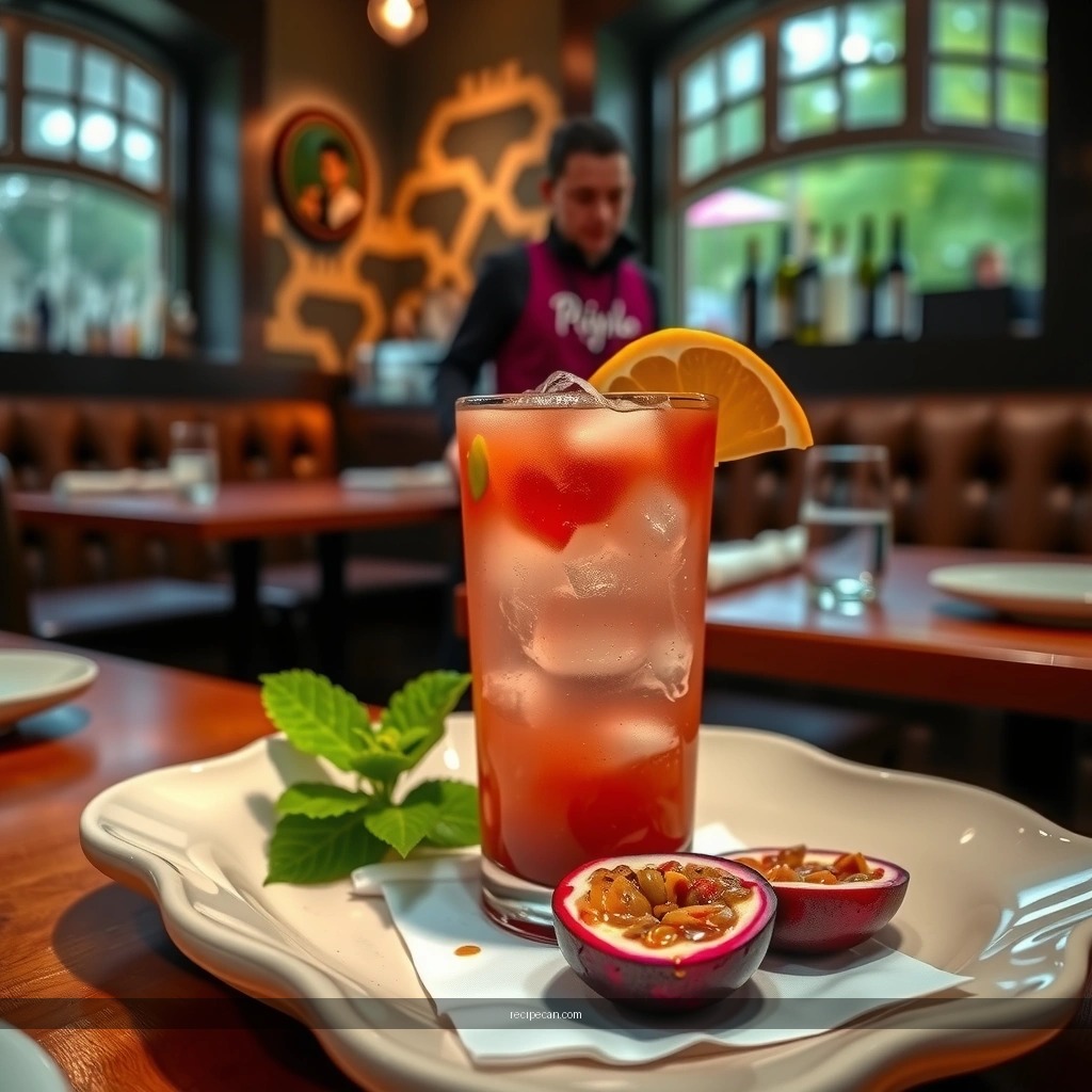 Sweetness and Tartness - chinola mojito recipe
