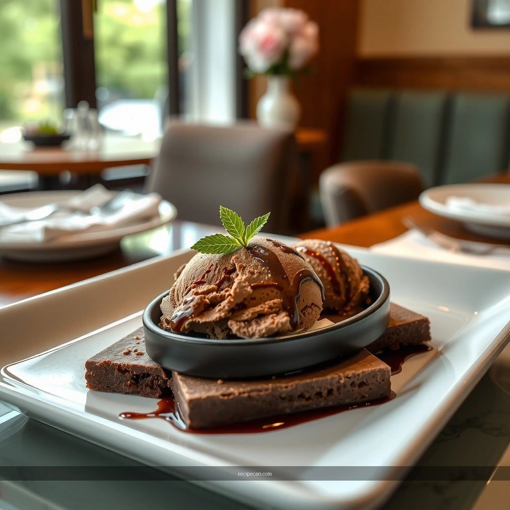 Sweetness and Texture - healthy chocolate ice cream recipe