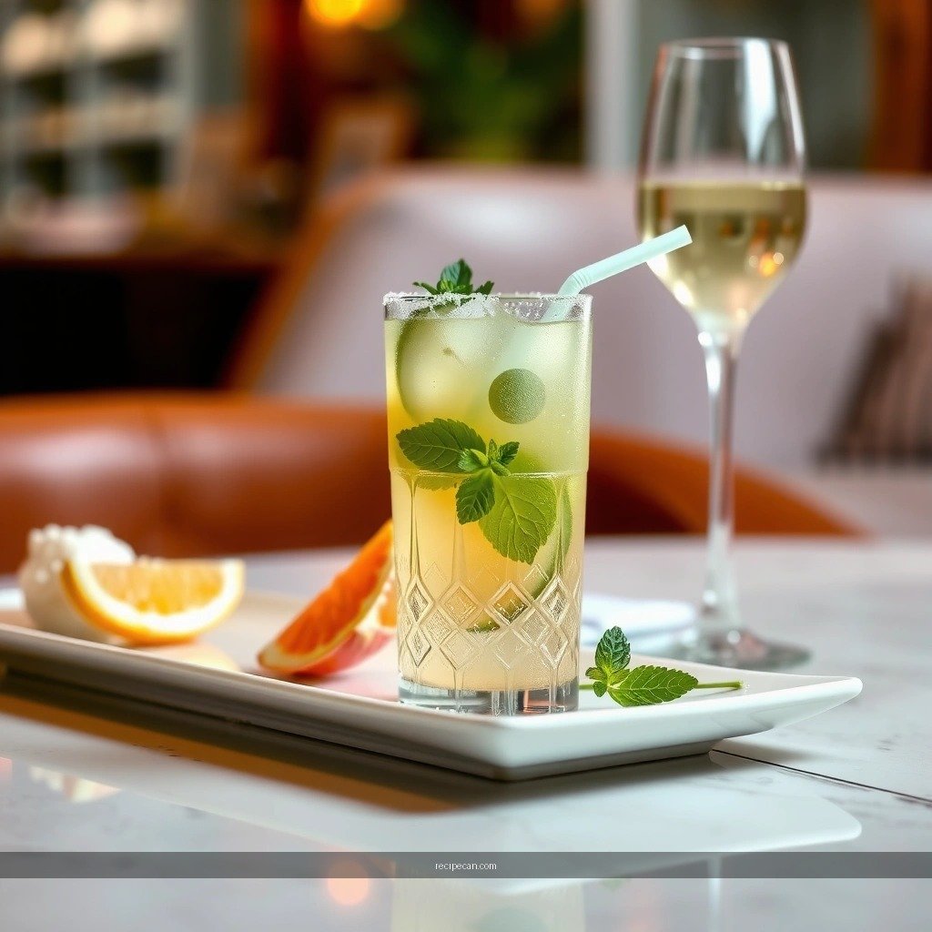 Sweetness Lime Mint - flavoured mojito recipe