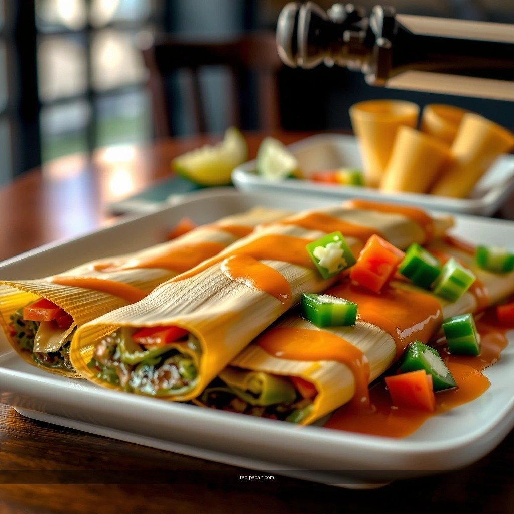 Tamale Masa - cheese and green chile tamales recipe