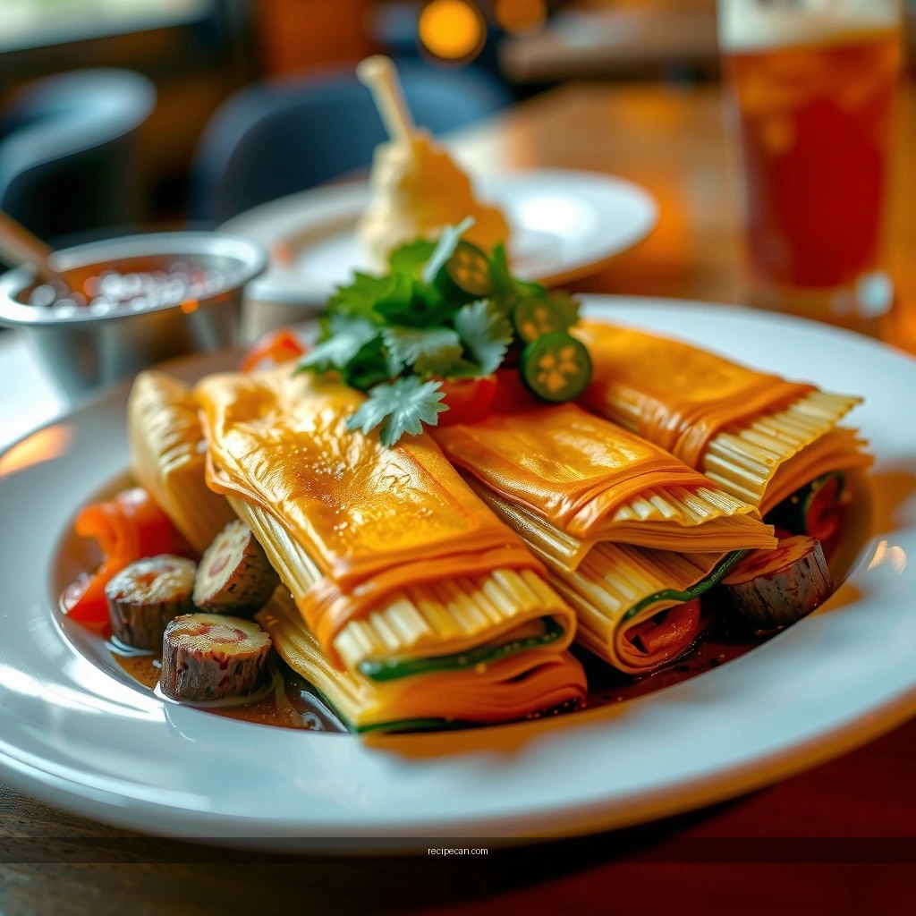 Tamales - vegetarian tamale recipe