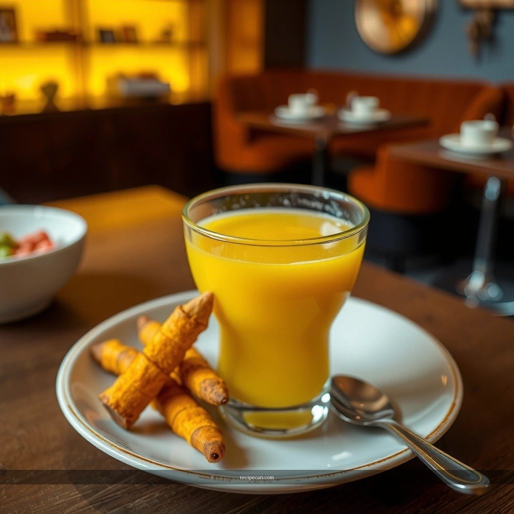 Taste - recipe for turmeric tea