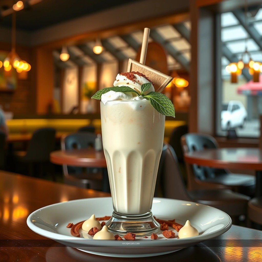 Taste - non ice cream milkshake recipe
