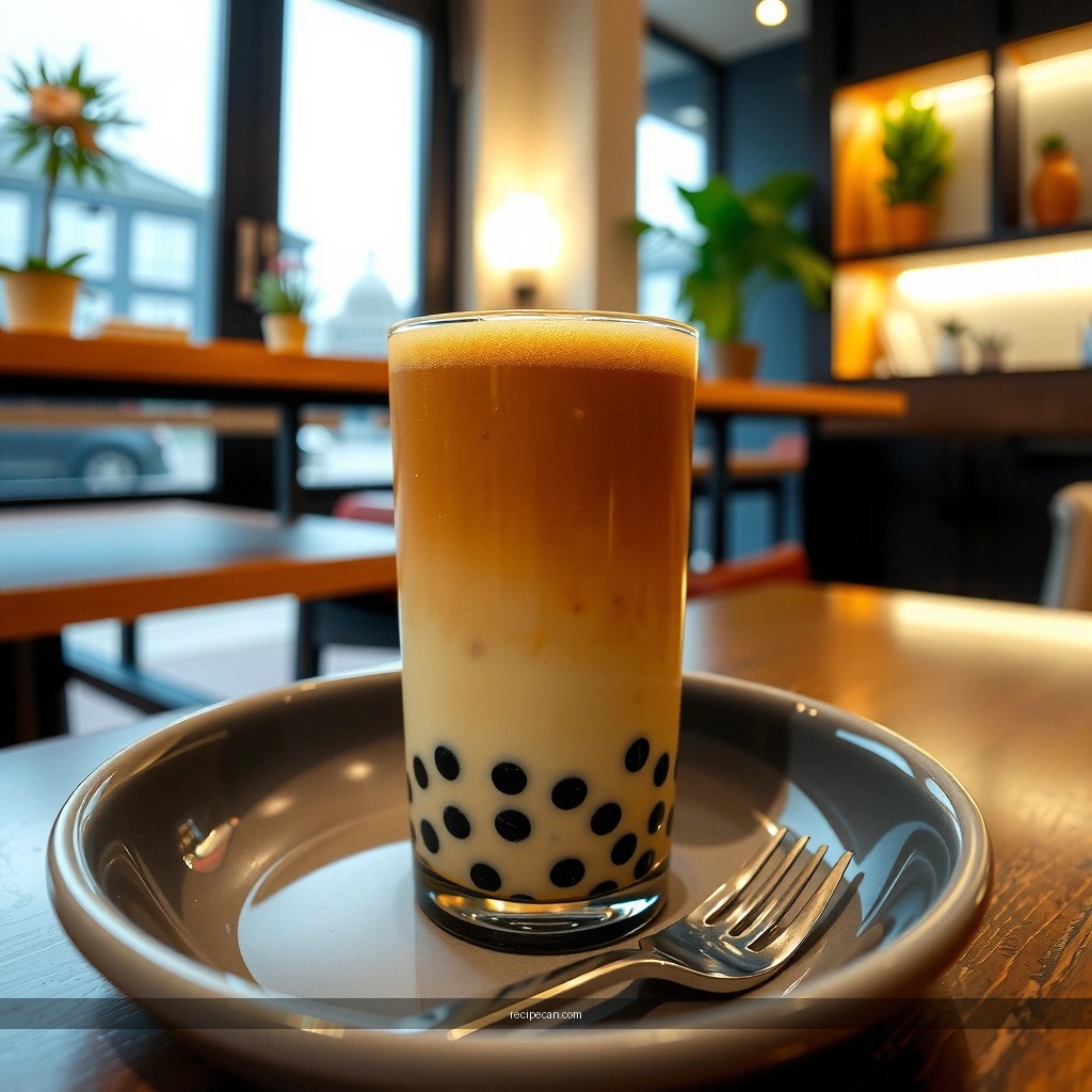 Tea - boba tea recipe