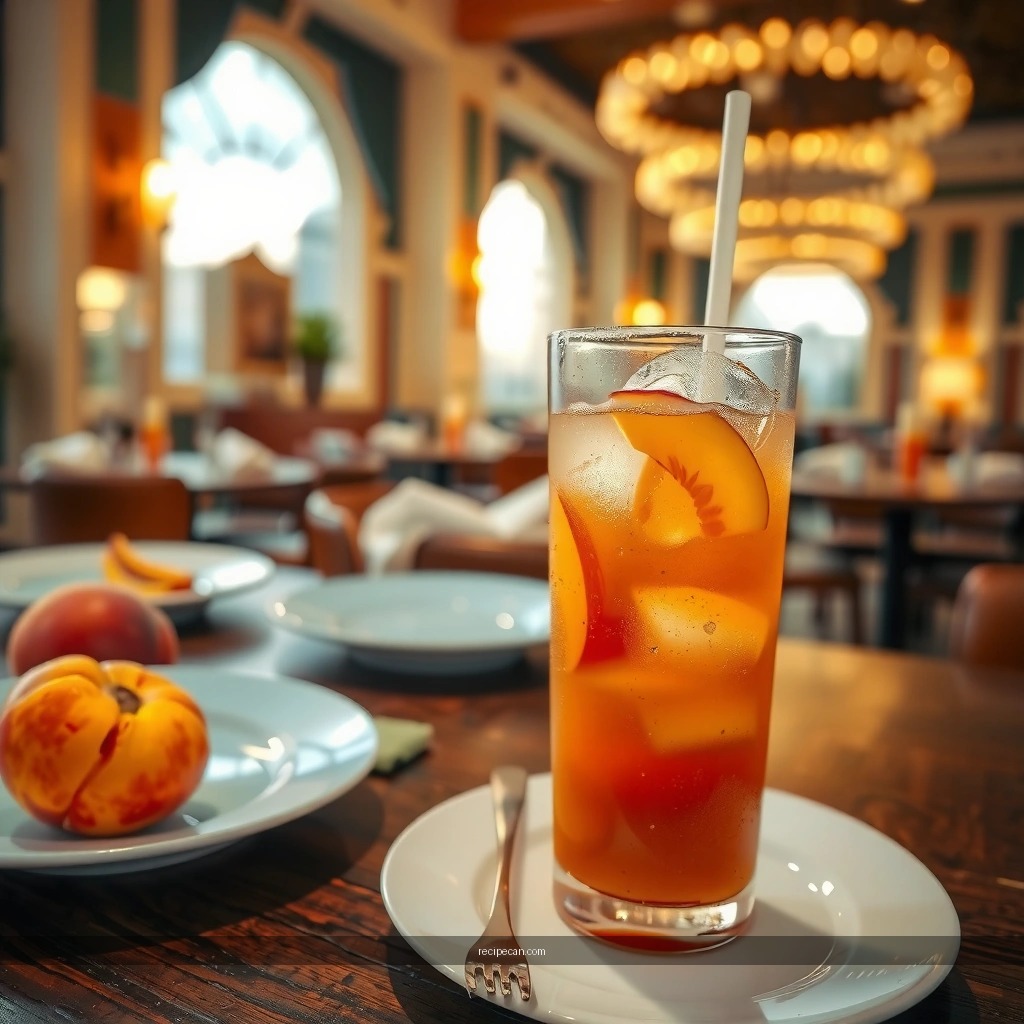 Tea Base - peach iced tea recipe