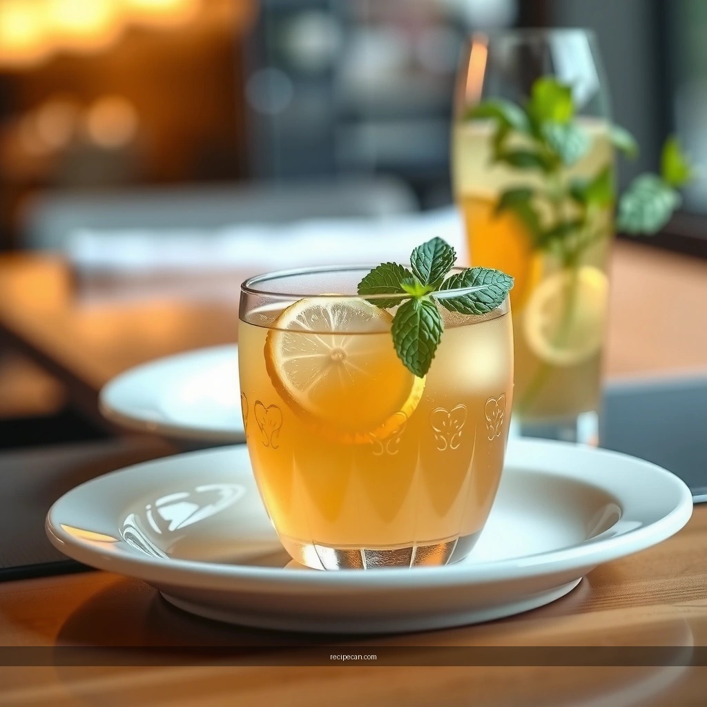 Tea Base - honey citrus mint tea recipe