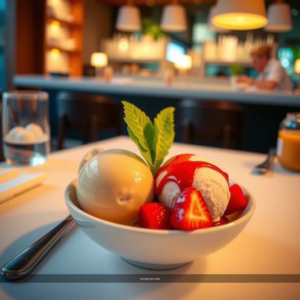 Texture - vegan ice cream recipe without machine