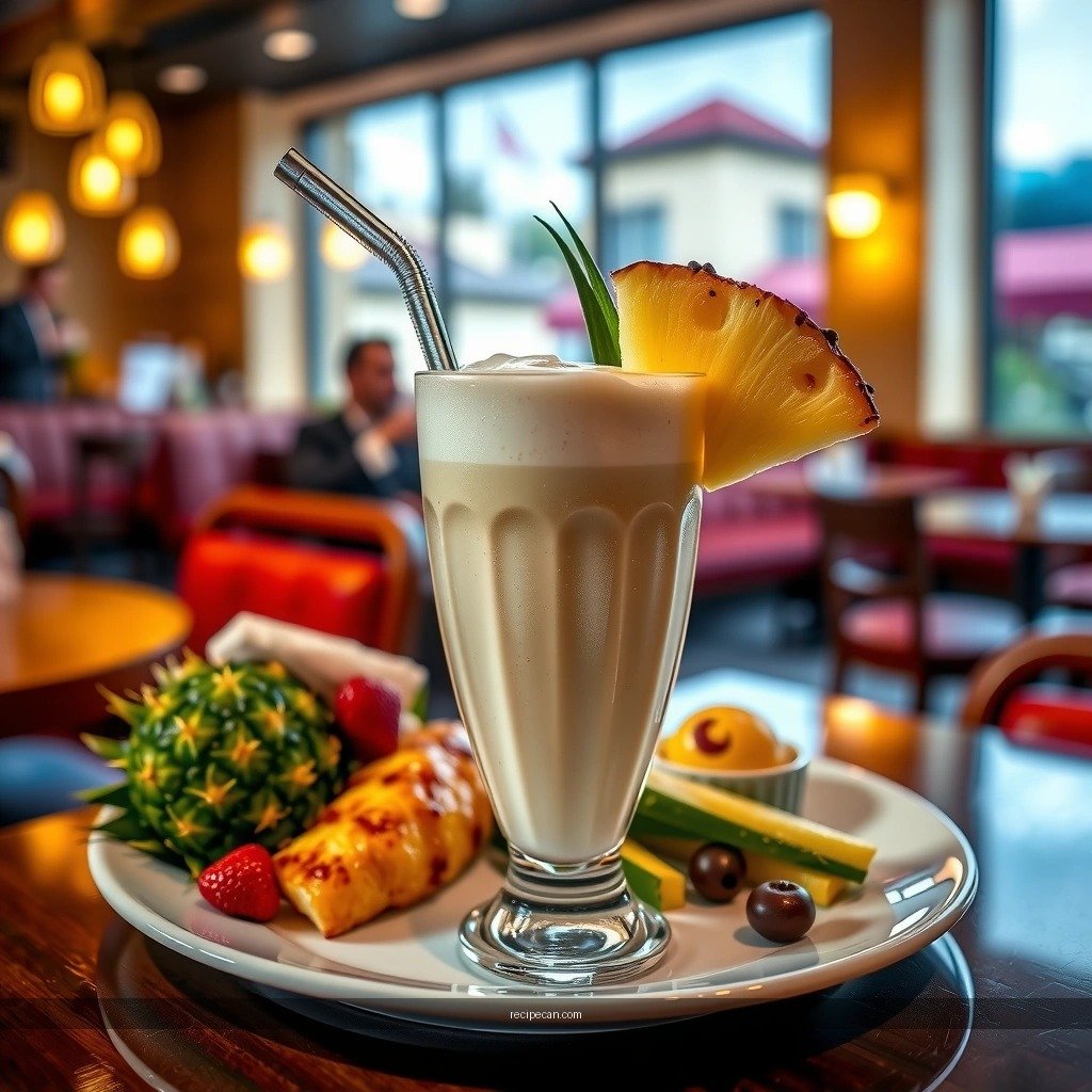 Texture - pineapple milkshake recipe