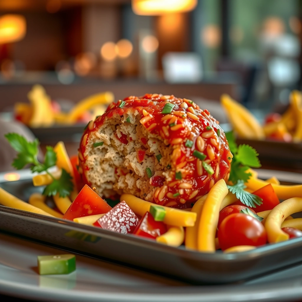 Texture - canned salsa recipe ball