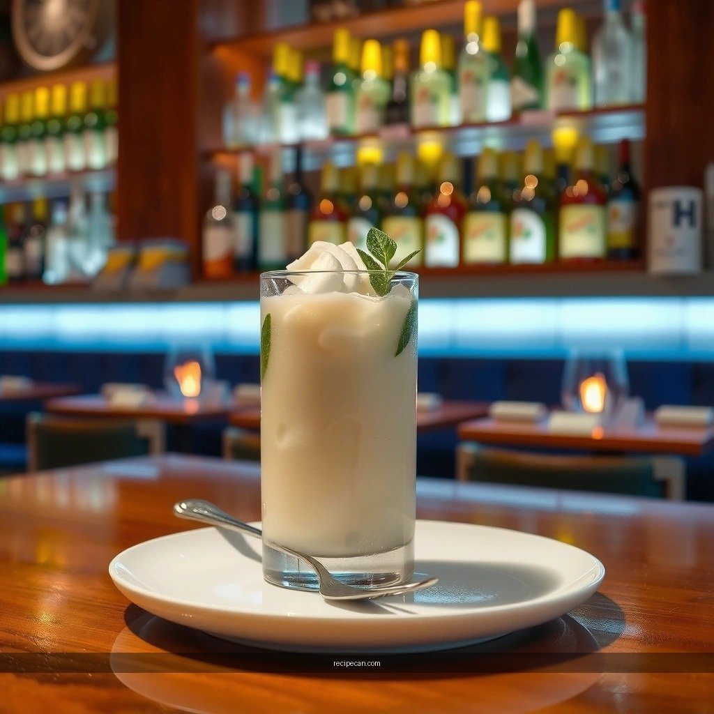 Texture and Creaminess - creamy coconut mojito recipe