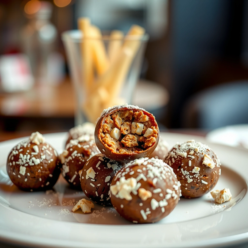 Texture and Flavor - power balls recipe