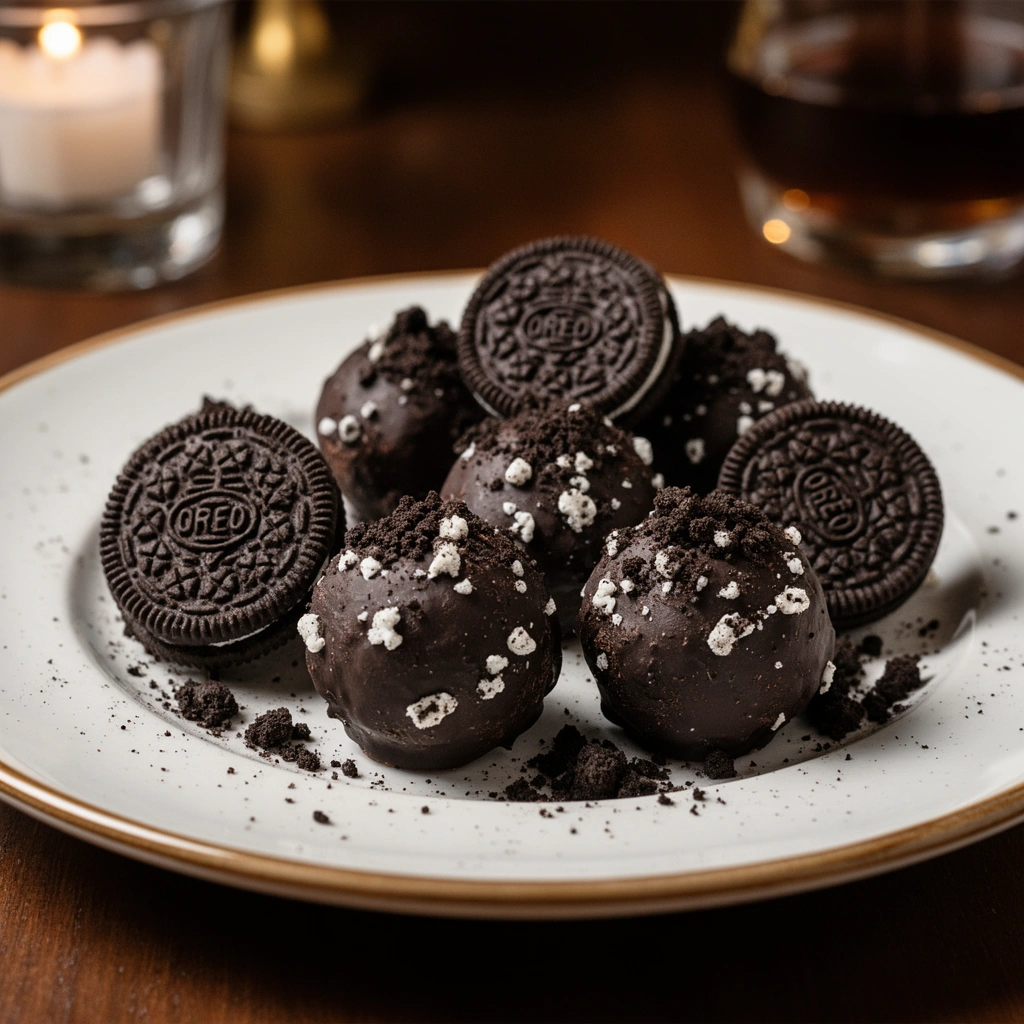 Texture and Flavor - oreo balls recipe
