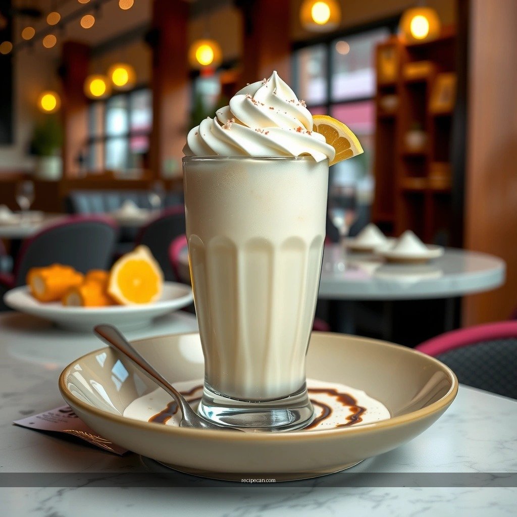 Texture and Thickness - cake milkshake recipe